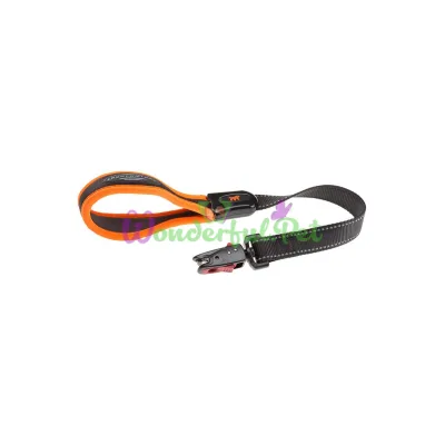 Поводок Ferplast Ergofluo Matic GM25 55 Orange для собак с автоматическим карабином 25 мм 55 см