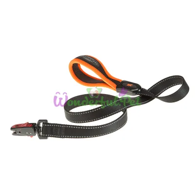 Поводок Ferplast Ergofluo Matic G25 120 Orange для собак с автоматическим карабином 25 мм 120 см