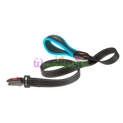 Поводок Ferplast Ergofluo Matic G25 120 Blue для собак с автоматическим карабином 25 мм 120 см