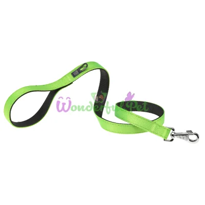 Нейлоновый поводок Ferplast Dual G25 110 Colours Green для собак 25 мм 110 см