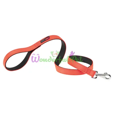 Нейлоновый поводок Ferplast Dual G20 110 Colours Orange для собак 20 мм 110 см