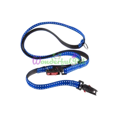 Нейлоновый поводок Ferplast Cricket Matic GA15 200 Blue для дрессировки собак синий 15 мм 200 см