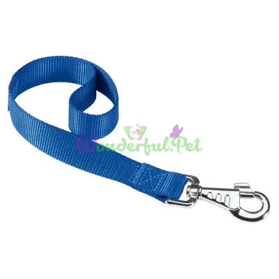 Нейлоновый поводок Ferplast Club GM25 45 Blue для собак синий 25 мм 45 см