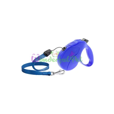Поводок-рулетка для собак до 50 кг Ferplast Amigo Easy L Cord Blue cо шнуром синий 5 м