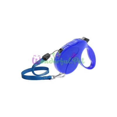 Поводок-рулетка для собак до 25 кг Ferplast Amigo Easy M Cord Blue cо шнуром синий 5 м