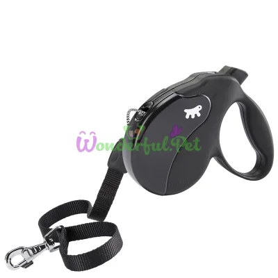 Поводок-рулетка Ferplast Amigo Long Cord Black для собак cо шнуром 15x3,6x14 см