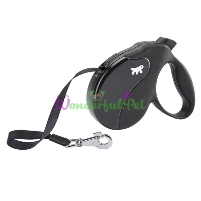Поводок-рулетка Ferplast Amigo L Cord Black Lead для собак cо шнуром черный 16x3,8x15 см