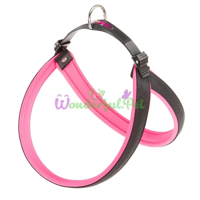 Эргономичная шлейка Ferplast Agila Fluo 9 Pink для собак 77x85 см