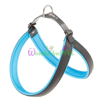 Эргономичная шлейка Ferplast Agila Fluo 8 Blue для собак 69x77 см