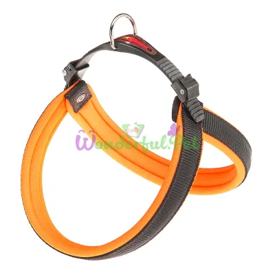 Эргономичная шлейка Ferplast Agila Fluo 5 Orange для собак 50x58 см