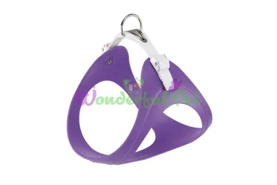 Эластичная шлейка Ferplast Ergoflex S Purple для собак с системой микро регулировки A: 38÷46 см B: 41÷49 см