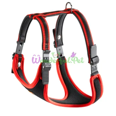 Шлейка Ferplast Ergocomfort P M Red для собак A: 37÷47 см B: 55÷65 см