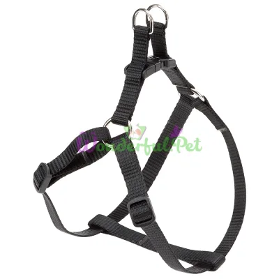 FERPLAST Easy P Black XXS Nylon Dog Harness