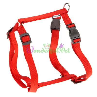 Нейлоновая шлейка Ferplast Champion P XXL Red для собак красная А: 62x104 B: 78x120 см