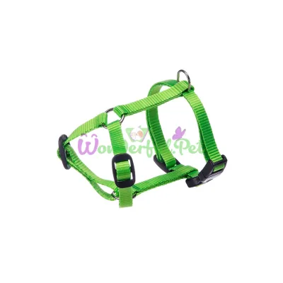Нейлоновая шлейка Ferplast Champion P XS Green для собак зеленая А: 22x38 B: 25x38 см