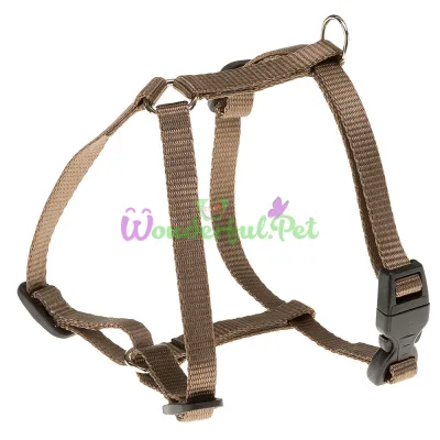 Нейлоновая шлейка Ferplast Champion P S Brown для собак коричневая А: 25x36 B: 30x46 см