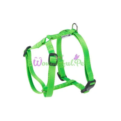 Нейлоновая шлейка Ferplast Champion P M Green для собак зеленая А: 37x57 B: 44x72 см