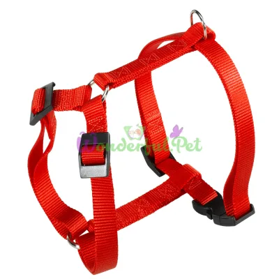Нейлоновая шлейка Ferplast Champion P L Red для собак красная А: 43x66 B: 50x82 см