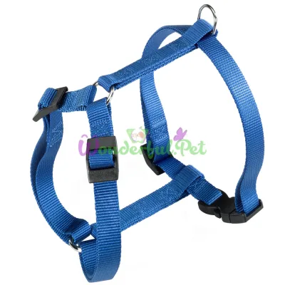 Нейлоновая шлейка Ferplast Champion P L Blue для собак синяя А: 43x66 B: 50x82 см