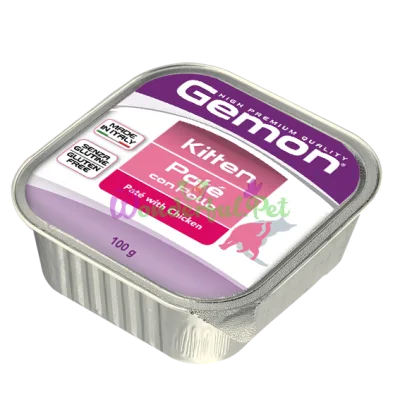 Паштет GEMON CAT WET Kitten Chicken 100 г