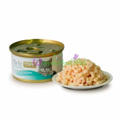 Влажный корм Brit Care Cat Kitten Chicken 80 г