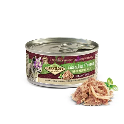 Влажный корм Carnilove Cat Chicken Duck Pheasant 100 г