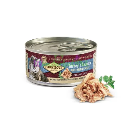 Влажный корм Carnilove Cat Salmon Turkey 100 г