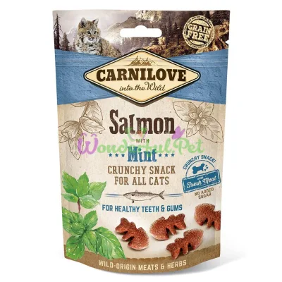 Carnilove Salmon Mint Cat Treat 50 g