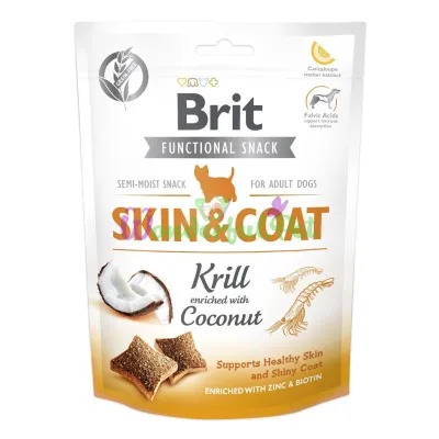 Ласощі Brit Dog Functional Snack Skin Coat 150 г