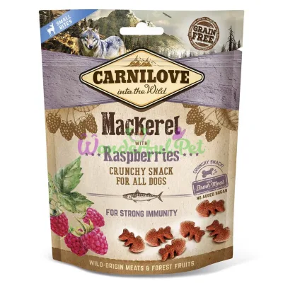 Ласощі Carnilove Dog Mackerel Raspberries 200 г