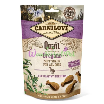Ласощі Carnilove Dog Quail Oregano 200 г