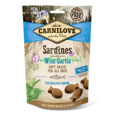 Лакомство Carnilove Dog Sardines Wild Garlic 200 г