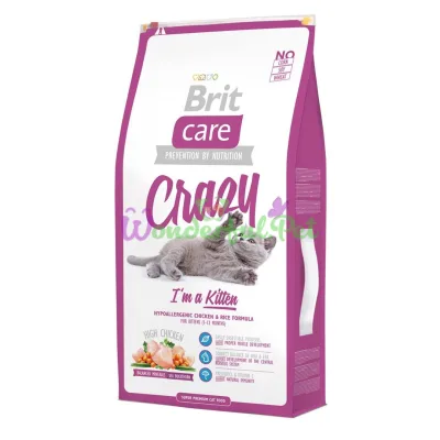Сухой корм Brit Care Cat Crazy Im Kitten 7 кг