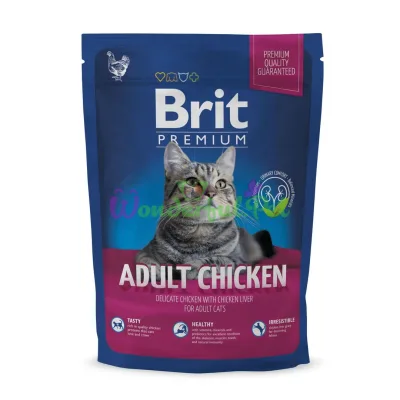 Сухой корм Brit Premium Cat Adult Chicken 800 г