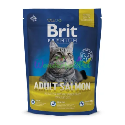 Сухой корм Brit Premium Cat Adult Salmon 300 г
