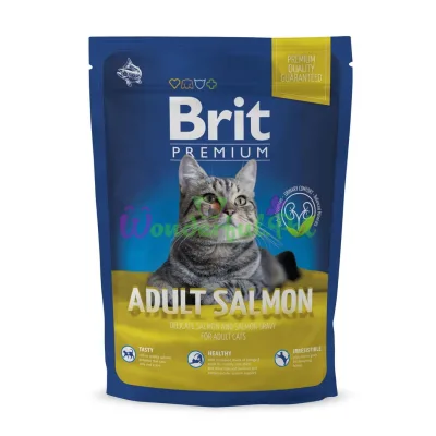 Сухой корм Brit Premium Cat Adult Salmon 800 г