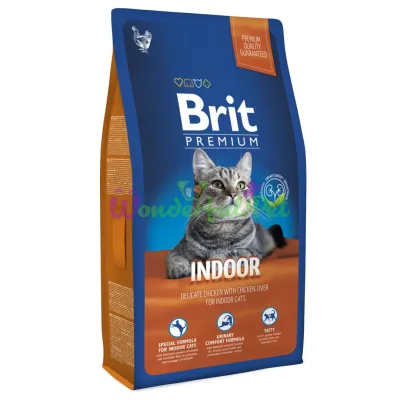 Π‘ΡΡ
ΠΎΠΉ ΠΊΠΎΡΠΌ Brit Premium Cat Indoor 8 ΠΊΠ³