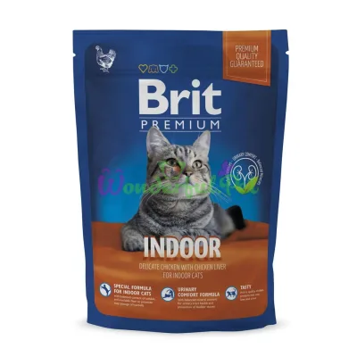 Сухой корм Brit Premium Cat Indoor 800 г
