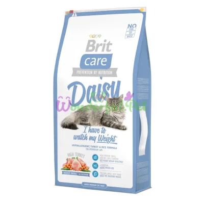 Сухой корм Brit Care Cat Daisy I have to control my Weight 7 кг