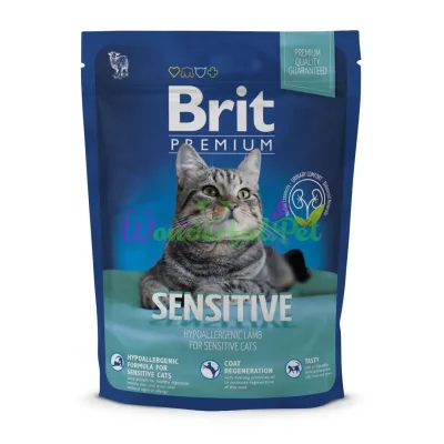 Сухой корм Brit Premium Cat Sensitive 300 г
