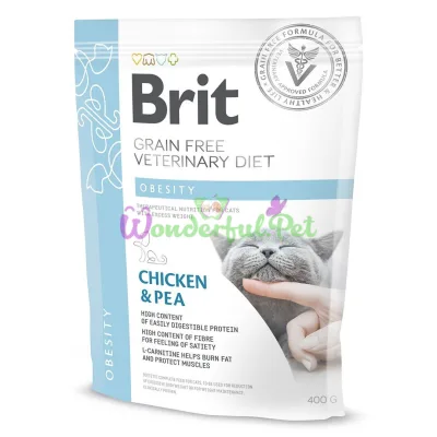 Сухий корм Brit GF Veterinary Diet Obesity Cat 400 г