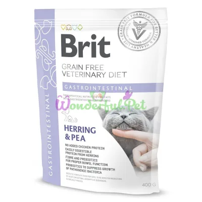 Brit GF Veterinary Diet Gastrointestinal Cat Dry Food 400 g