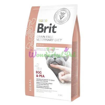 Brit GF Veterinary Diet Renal Cat Dry Food 2 kg