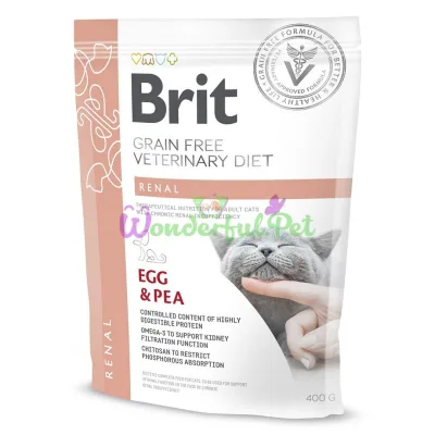 Сухой корм Brit GF Veterinary Diet Renal Cat 400 г