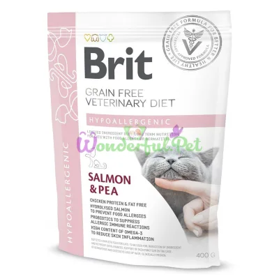 Сухий корм Brit GF Veterinary Diet Hypoallergenic Cat 400 г