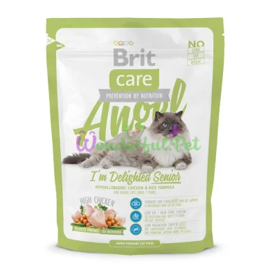 Π‘ΡΡ
ΠΎΠΉ ΠΊΠΎΡΠΌ Brit Care Cat Angel I am Delighted Senior 400 Π³