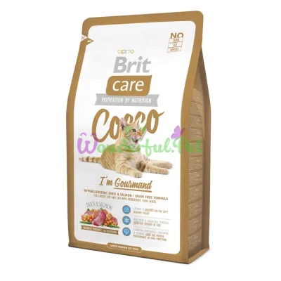 Сухой корм Brit Care Cat Cocco I am Gourmand 2 кг