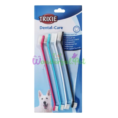 Набор зубных щеток Trixie Tooth Brush Set 4 шт 23 см