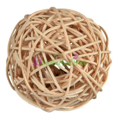 Trixie Rattle Ball Rodent Toy d=4 cm (natural materials)