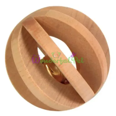 Trixie Rattle Ball Rodent Toy d=6 cm (wood)